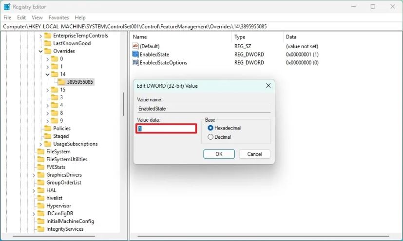 Отключение Drag Tray через реестр