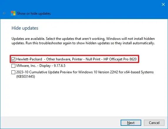Блокировка обновления драйвера в Windows 10