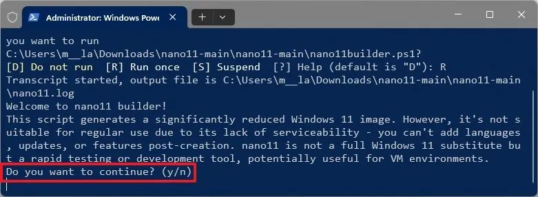 Reduce Windows 11 image question