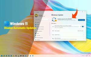 How to disable automatic updates on Windows 11