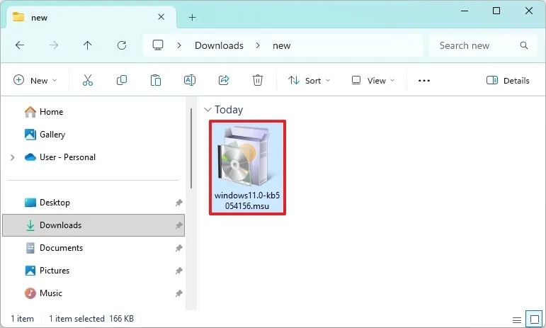 Установщик MSU пакета активации Windows 11 25H2 eKB