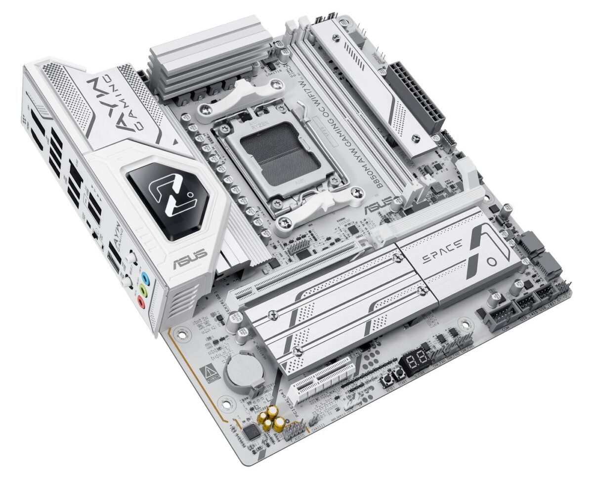 Материнская плата Asus B850M AYW Gaming OC Wi-Fi.