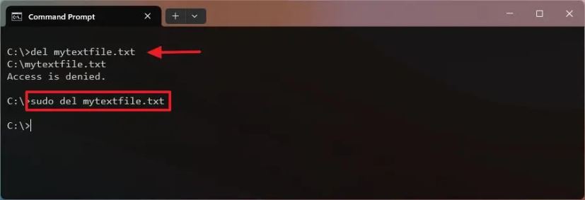 Using sudo command correctly