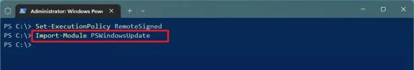 PowerShell import module