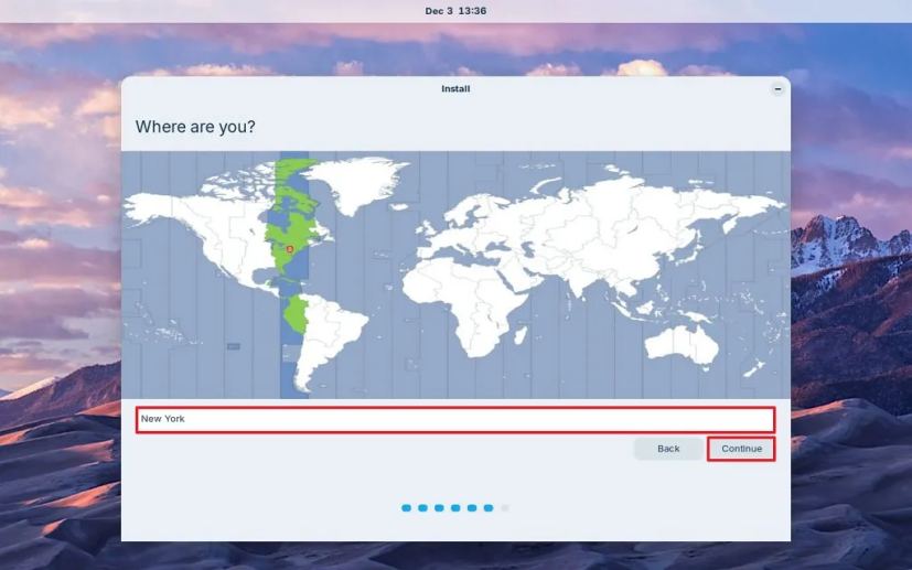 Zorin OS install region